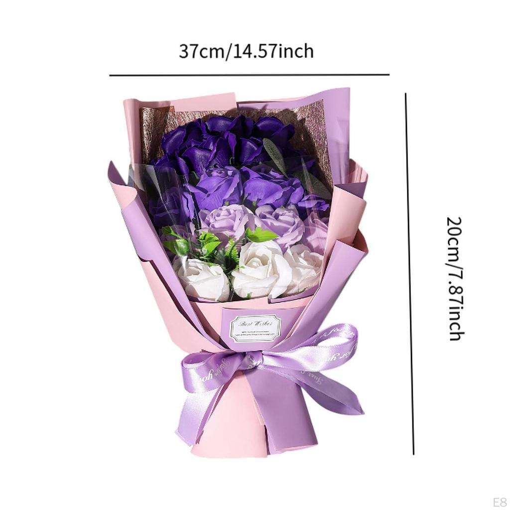 Artificial Flower Soap Rose Centerpieces for Celebrations And Weddings Family Friends