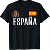 Spanje Vlag Espana Voetbal Voetbal Fan Mannen Vrouwen Kinderen T-shirt(1)