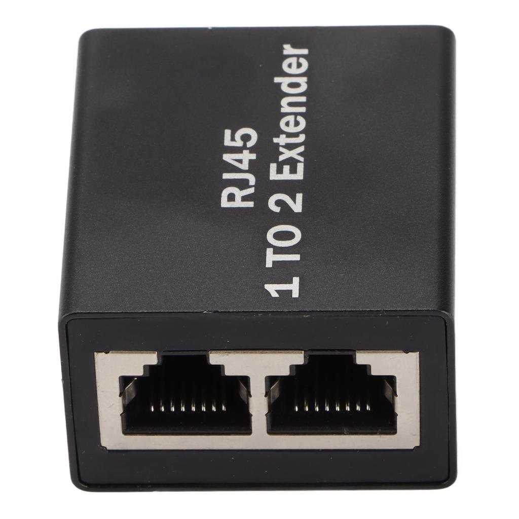 Ethernet Splitter RJ45 Network Connector Adapter Ethernet Socket Extender SplitterOne To Two Splitter