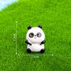 Carino Panda Piccolo Animale StatuettaDecorazione Giardino AccessoriScrivania AutoMicro-paesaggio Piccoli Ornamenti