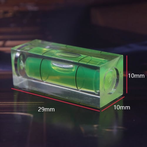 LUYING Mini Level, Portable, Compact Measuring Tool, Bubble Detector, for Construction Sites, Carpentry, Civil Engineering, Plumbing, Bubble Layout, a