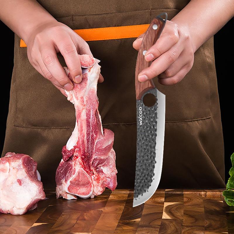 3PCS Stainless Steel Kitchen Japanese Chef Knife Set Vegetable Chopper Fish Knife Utility Knife Boning Knife Multipurpose Knife