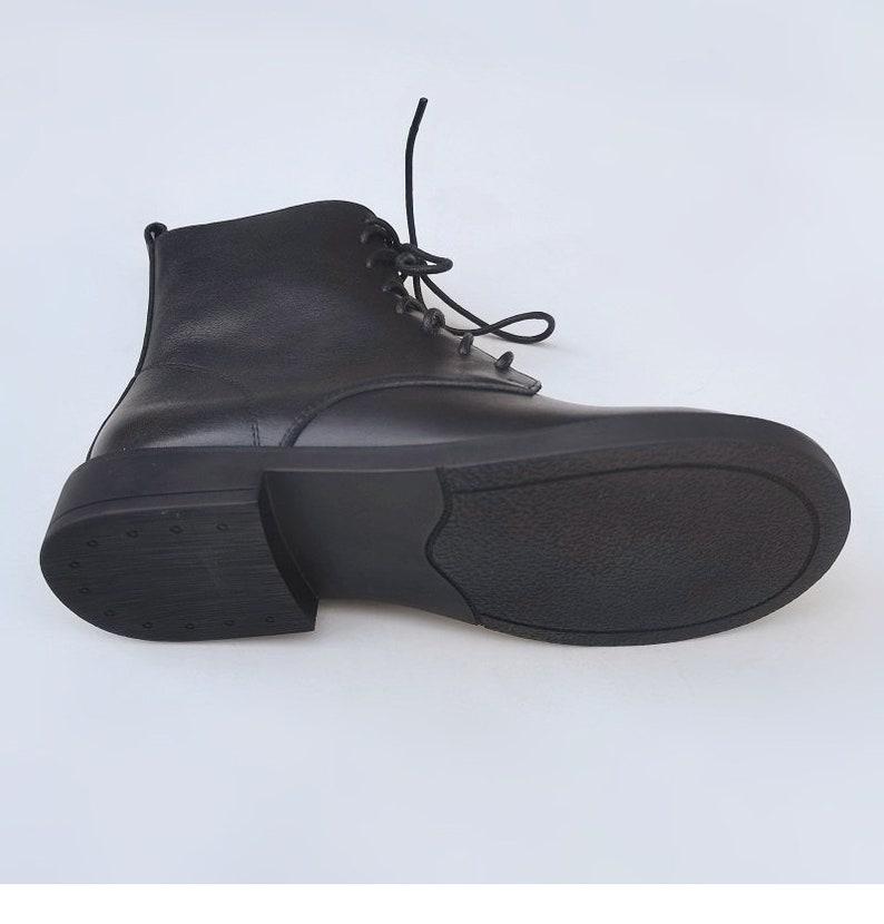 Stivali in pelle da donna fatti a mano, scarpe basse da donna Oxford, scarpe  casual, stivali corti, stivaletti, stivaletti neri, stivali marroni,  stivali invernali acquista in modo economico — spedizione gratuita,  recensioni
