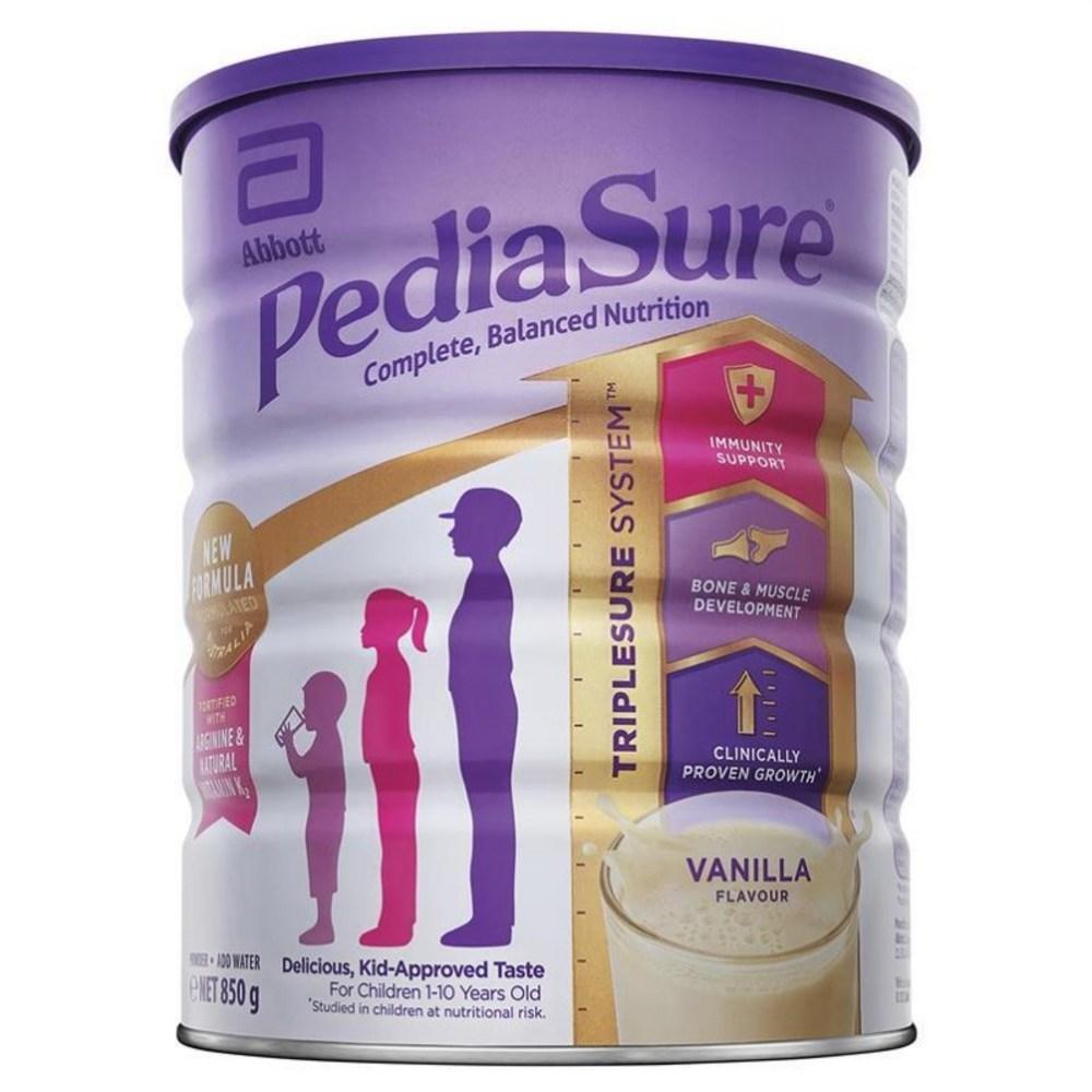 Australian PediaSure Vanilla New Formula Complete and Balanced Nutrition for Children Ages 1–10 850g 1 pcs