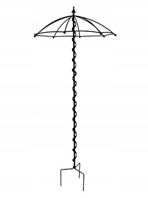 KADAX Zahradní slunečník Popínavé růže Břečťan 190 cm