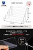 Acrylic Honpo Display Stand, Figure Stand, Shelf, Display Stand, Collection Case, Acrylic Display Stand, Display Base (Clear 5 Tiers)
