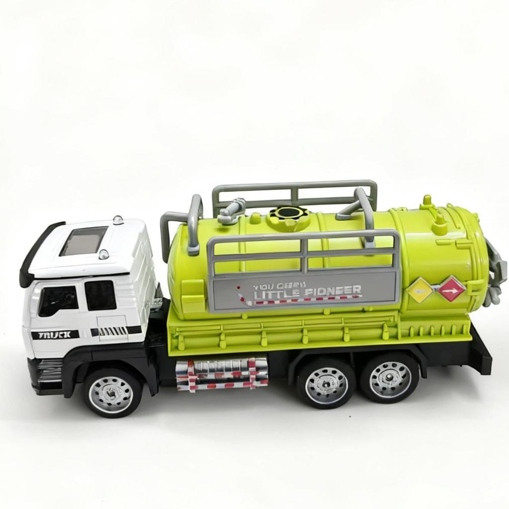 Alloy ABS Drop-Resistant Toy Forklift Construction Set for Boys Ages 3-6