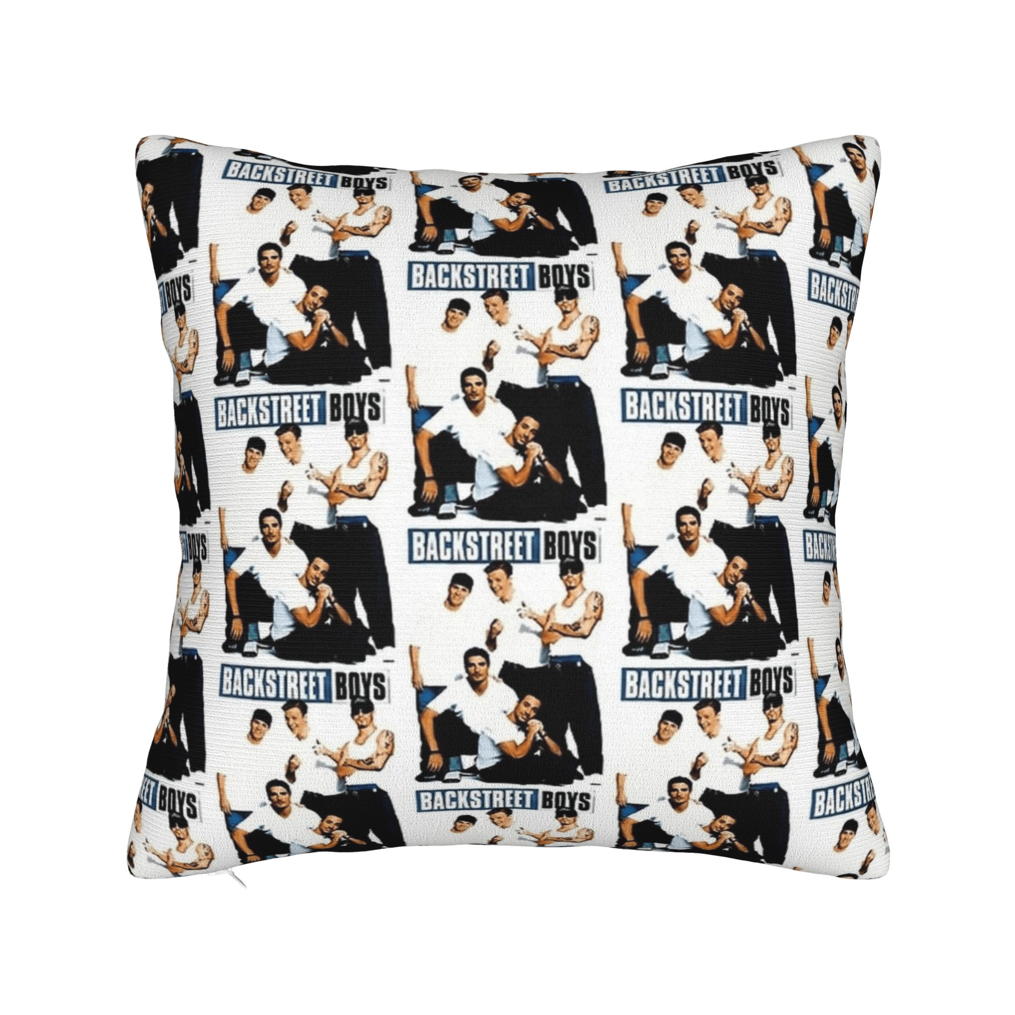 BSB Backstreet Boys Band Pillow Case  Custom Pillow Cover Morden Pillowcases For Sofa Bedroom Home Decor 12x12Inch