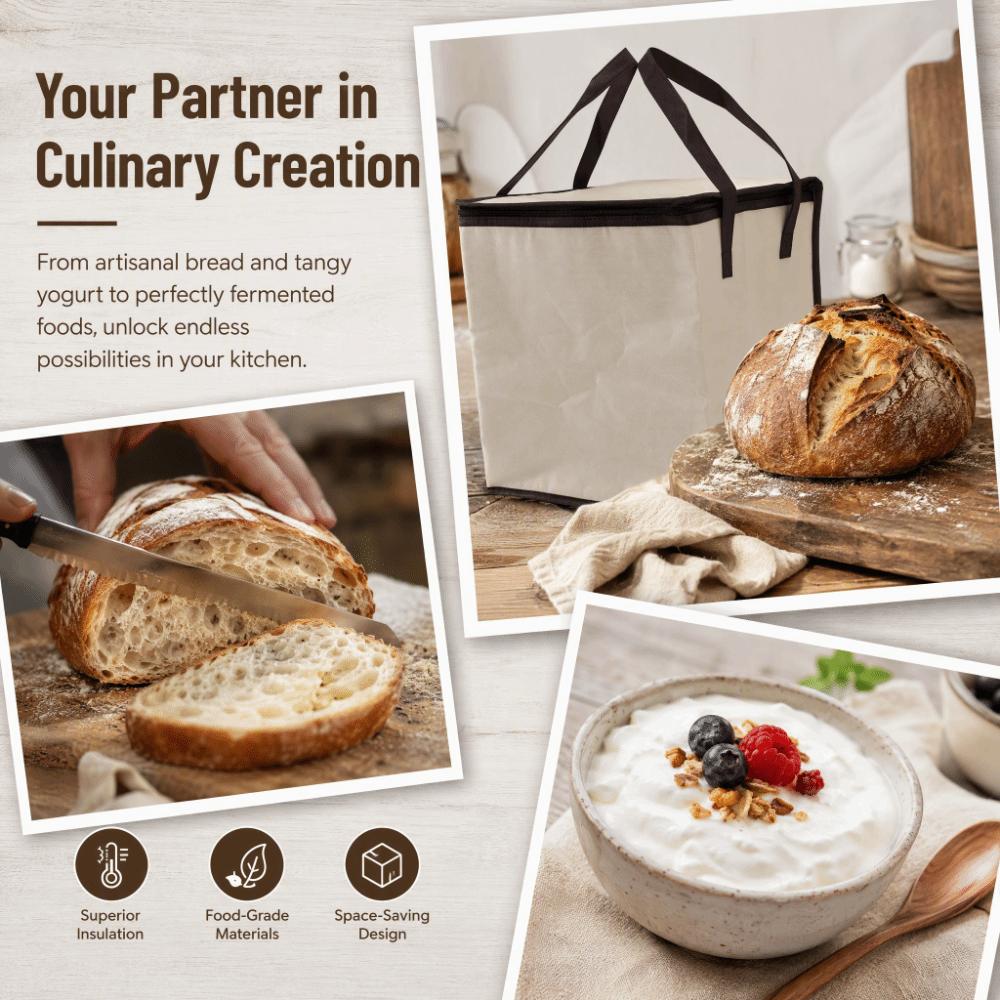 3 Gear Temperature Control Dough Proofer 30L Capacity Dough Warming Box  Bread Pizza Bun Making