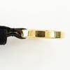 Salvatore Ferragamo Gancini belt black/gold Suede/Plated Gold Women Used