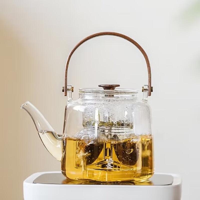 Mingzhan Automatic Water Pumping Glass Kettle
