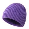 OEM/ODM Children's Soft Stretch Mini Knitted Hat 100% Acrylic Candy Solid Color Baby Warm Travel Pullover Beanie for Boys Girls