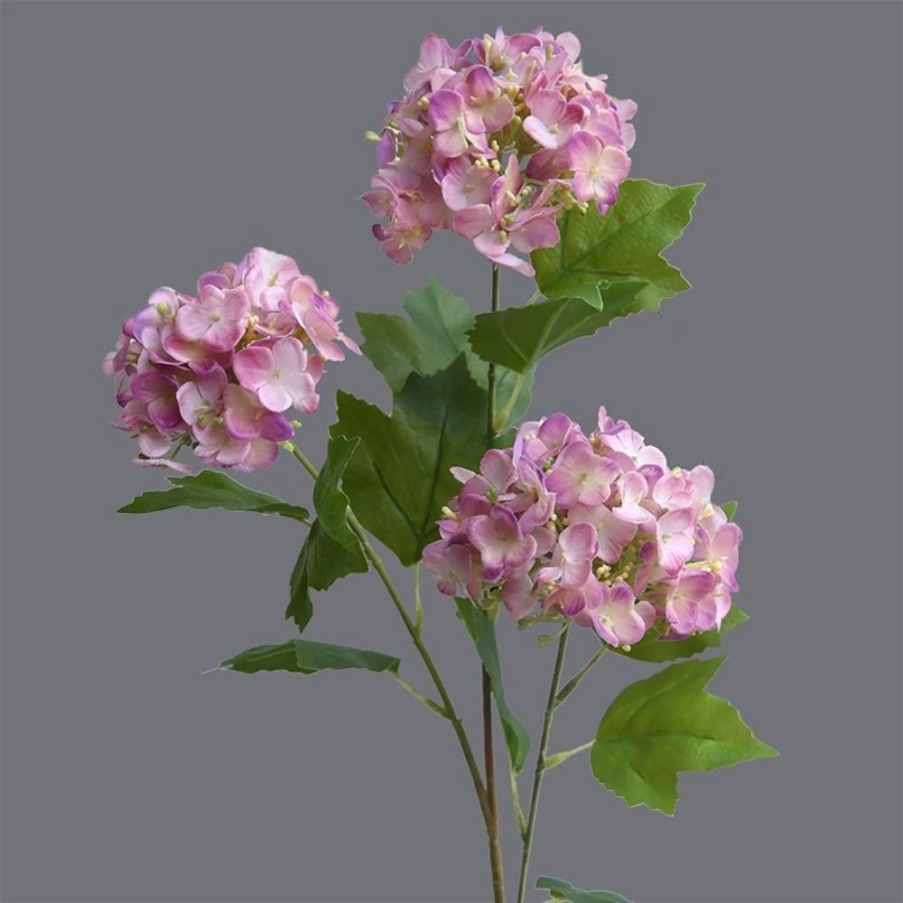 2 Pcs Hydrangea Bouquet Faux Hydrangea Flower Hydrangea 67cm Artificial Flower Faux Flower Table Centerpiece for Home Wedding Bridal Bouquet DIY Decor