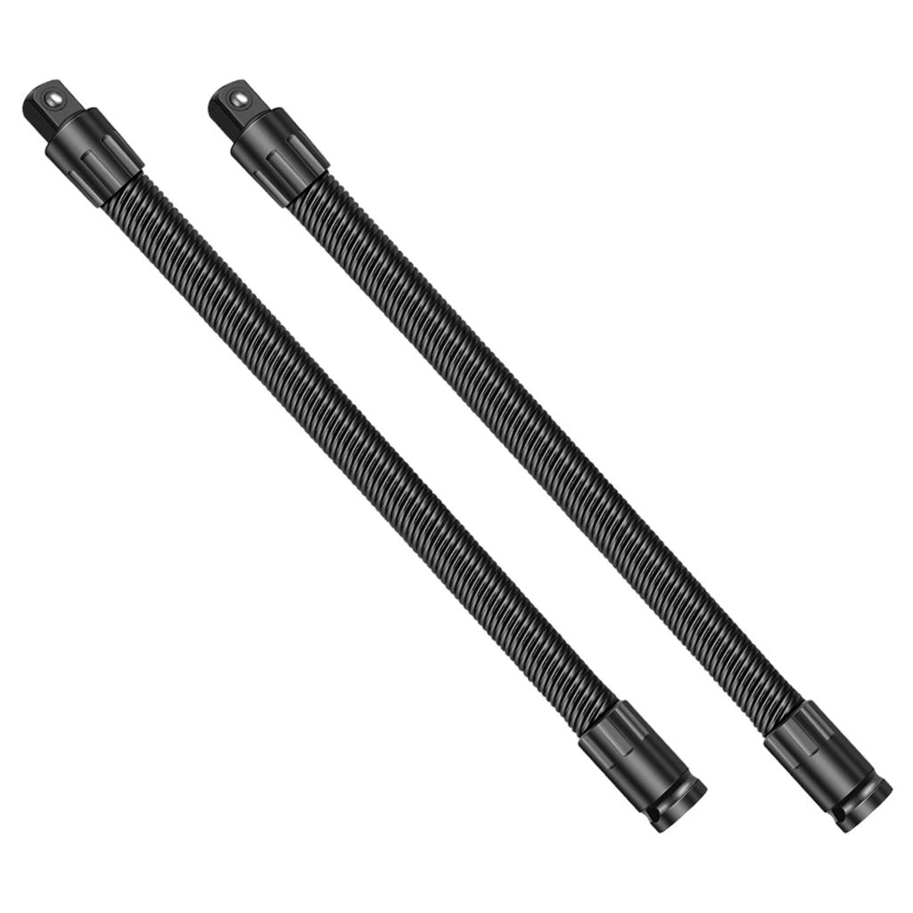 1/2 In Flexible Shaft Extension Extender 360 Dgree Flex Long Reach Ratchet Spanners Torque Socket High Torque Hand Drive Tools