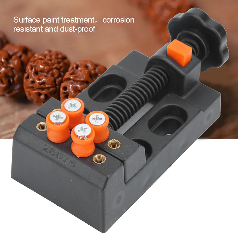 Mini Portable Flat Carving Clamp Bench Vise for DIY Woodwork Craft Jewelry Carving Holder Tool