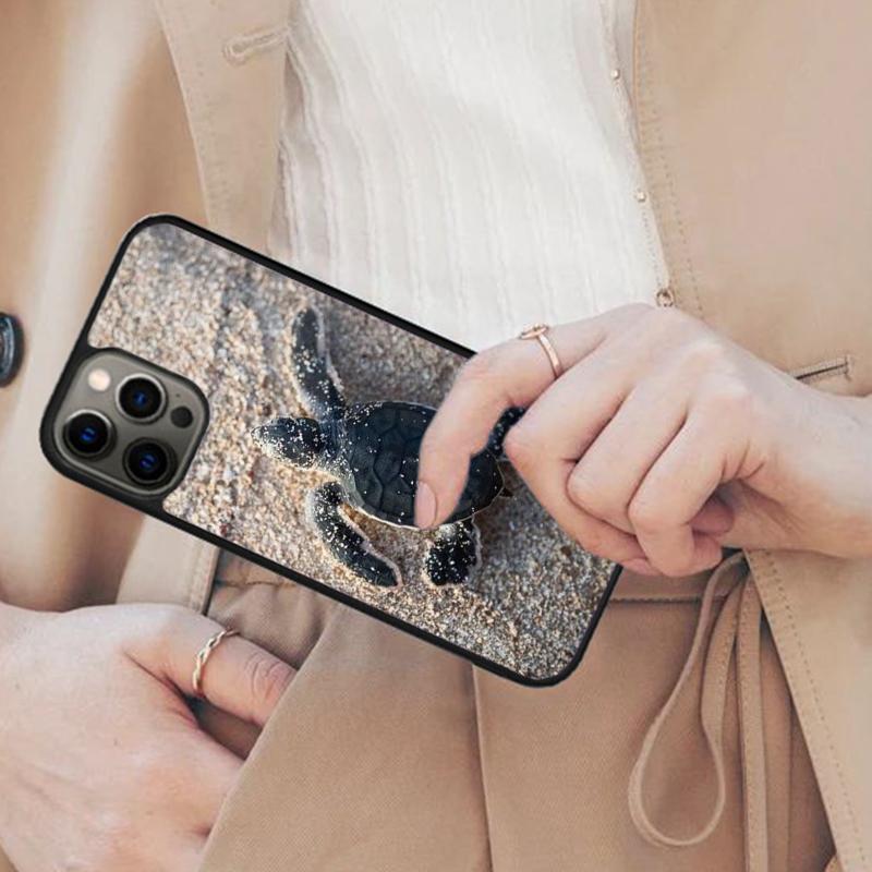 Baby Turtle Magnetic Phone Case For APPLE iPhone 17 Air 16 14 13 12 Pro Max 15 Plus Wireless Charge With MagSafe Cover