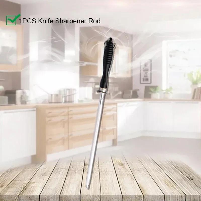 WXCOO Home Kitchen Magnetic Knife Holder Storage Knife Block Acacia Wooden Kitchen Knife Holder Strong Enhanced Magnets Stands