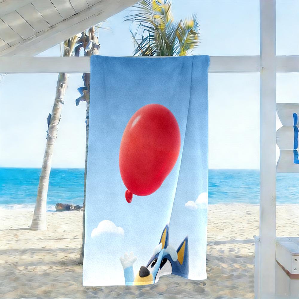 Halloween Characters Purple Background Beach Towel Super Soft & Absorbent Comfortable Lightweight