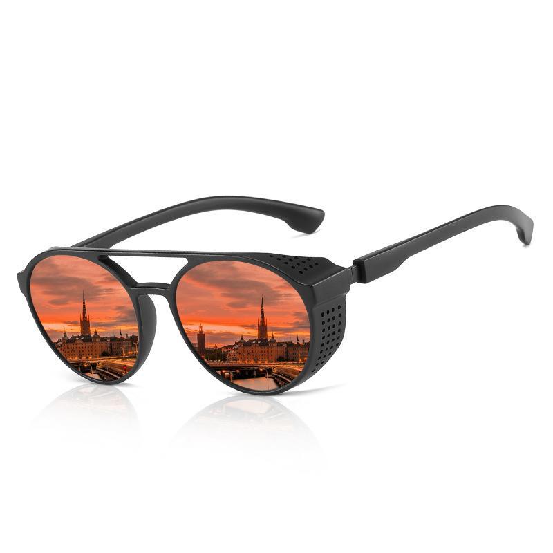 Men'S And Women'S Polarized Sunglasses Round Frame Sunglasses Driving Glasses Outdoor Fishing Glasses Cycling Glasses Series Xy419
