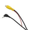 RCA zu 2,5 mm AV-Konverterkabel Auto Rückansicht Rückfahrkamera zum Auto DVR Weiblich AV-IN 2,5 mm