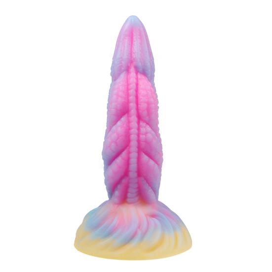 Glow-in-the-Dark Masturbator Silicone Dildo with Ergonomic Curve Body-Safe Realistic Sex Toy for Women Waterproof Quiet Discreet Adult Massager for
