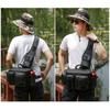 Multifunctional Fishing Tackle Bag Multi-Pocket Fishing Tackle Storage Backpacks Water-Resistant Fishing Crossbody Bag