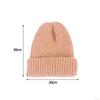 Knitted Winter Hat Beanie Soft Roll Up Edge Hats for Casual and Formal Occassion, a Size