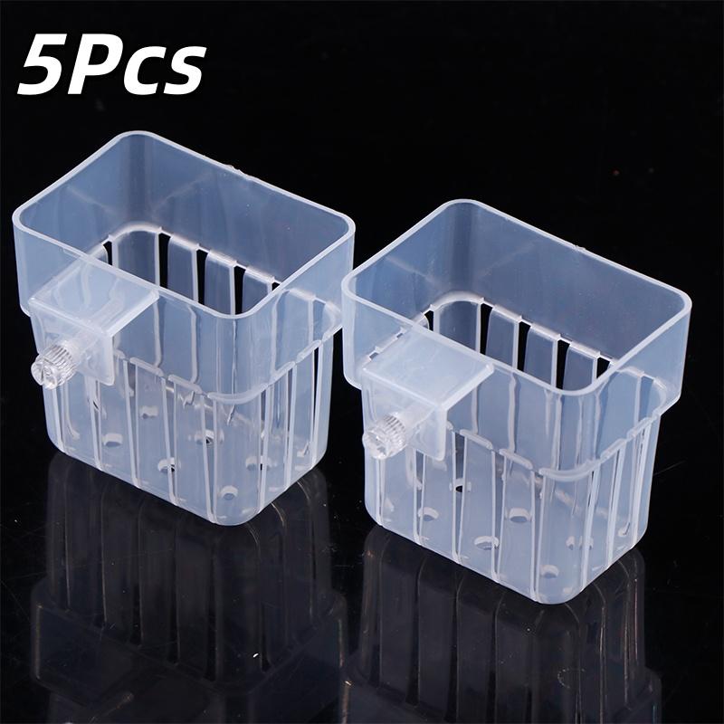 Hydroponic Planting Cup Mesh Pot 2 5 10Pcs for Fish Tank Aquatic Plant Secure Holder Aquarium Plant Growth