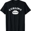 Funny Curling Rocks Curling Stone for Those Who Curl T-Shirt