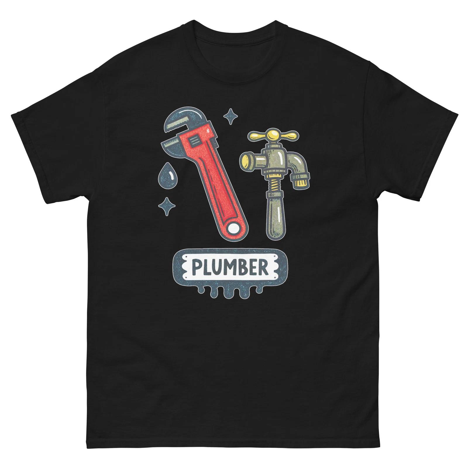 Plumber Occupation Job Professional T-Shirt S