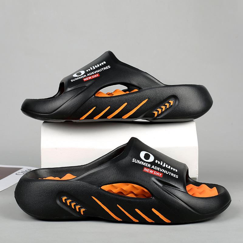 Men's Dual-Use Summer Sports Sandals, Casual Massage Beach Slippers