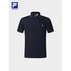 Men's Knit Short Sleeve Polo Shirt