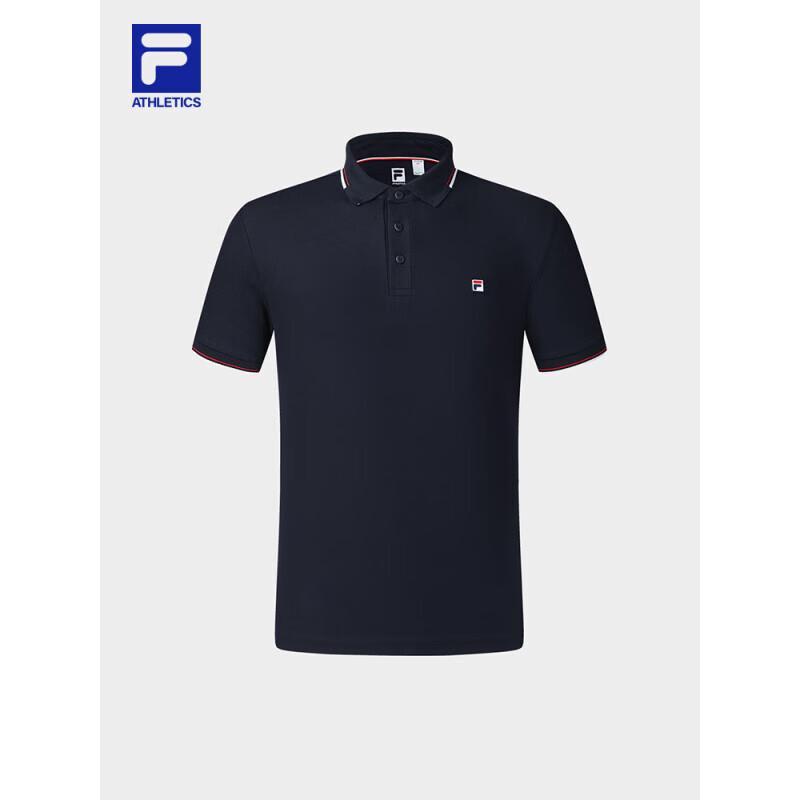FILA Men s Knit Short Sleeve Polo Shirt M