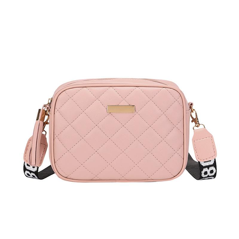 Camera bag New fashion niche design Rhombus bag Small square bag Women's messenger bag
