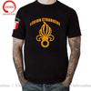 Novelty Funny French 2 Rep Foreign Legion T Shirt Unisex France Legion Etrangere Tshirt Short Sleeved Casual Cotton Army Tee Shirt
