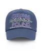 GRAM OUNCE POUND Typo Overlapped 6-Panel Cap Washed Navy