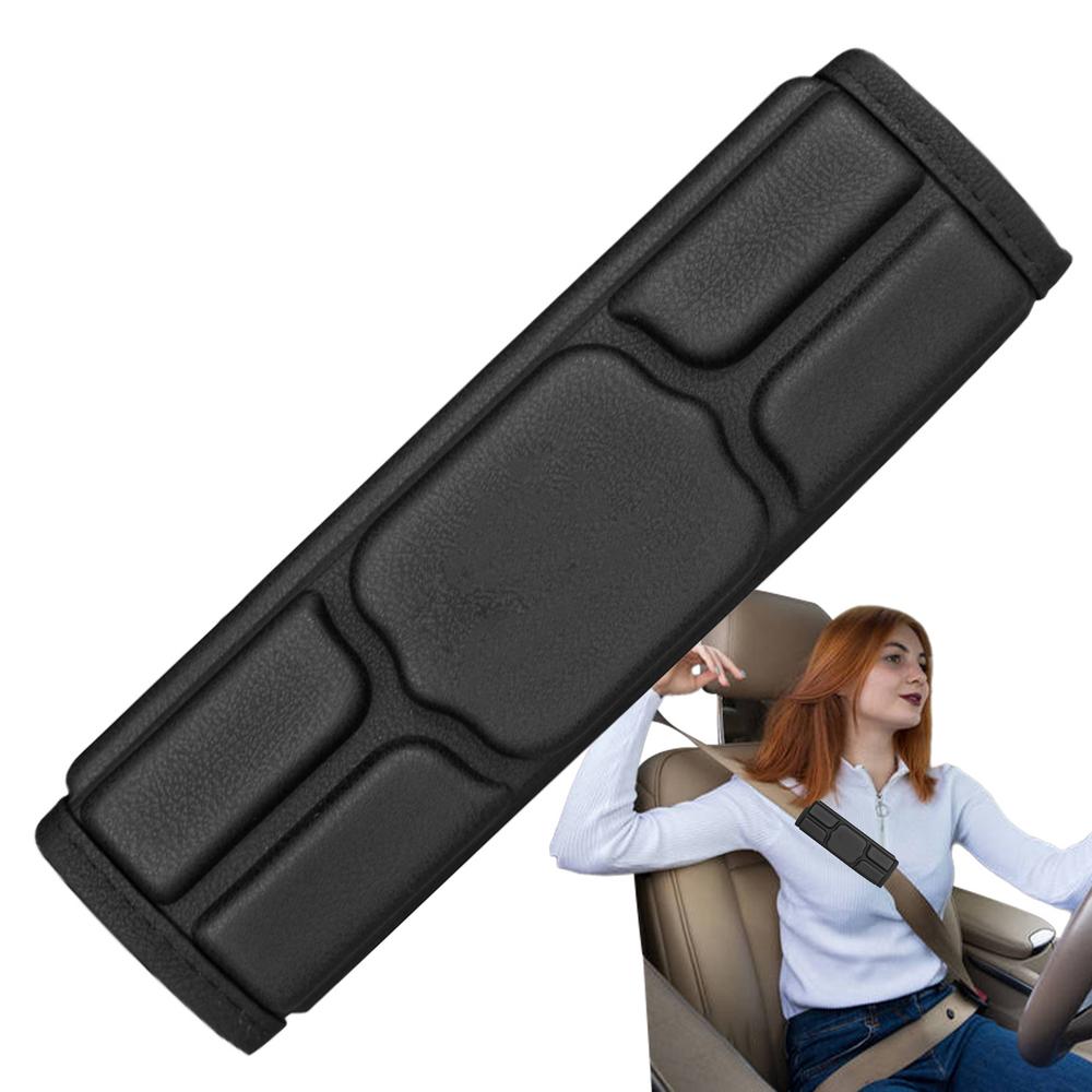 

Чехлы для ремней безопасности Износостойкая накладка на ремень безопасности 8,86 дюйма Нескользящая подушка для ремня безопасности автомобиля Удобные накладки на ремни безопасности Чехлы для чёрный