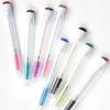 3pcs Eyelash Eyebrow Brush Mascara Wands Diamond Tube Crystal Handle Lash Applicator+