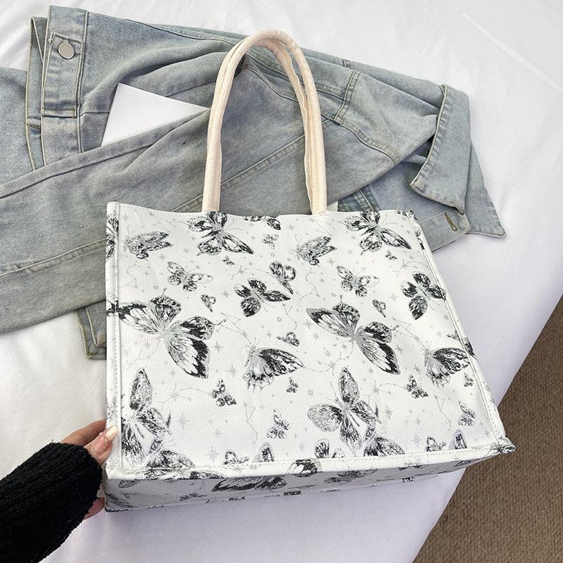 Lässige und modische Tragetasche im chinesischen Stil, Umhängetasche mit großem Fassungsvermögen für den Weg zur Arbeit