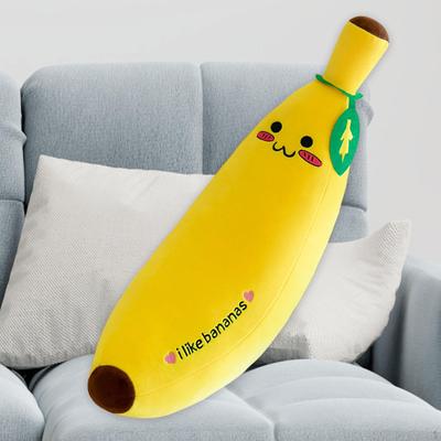 Almofada de banana, brinquedo de fruta fofo, bicho de pelúcia, brinquedo de pelúcia para presente de dia dos namorados