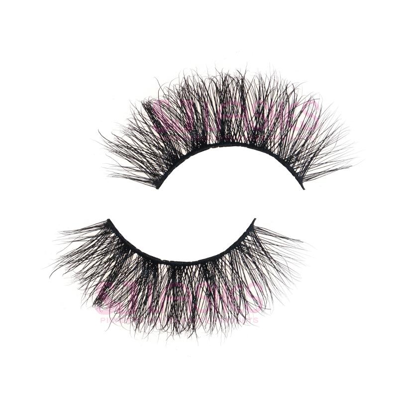 Natural 5D Mink Fur Strip Lashes-Cruelty-Free Private Label Eyelashes with Custom Logo & Packaging