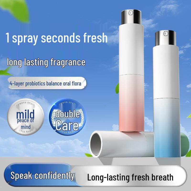 New Portable Breath Freshener Spray for Men & Women, Fresh Scent, Date Spray 1-Pack Fresh Green Grape