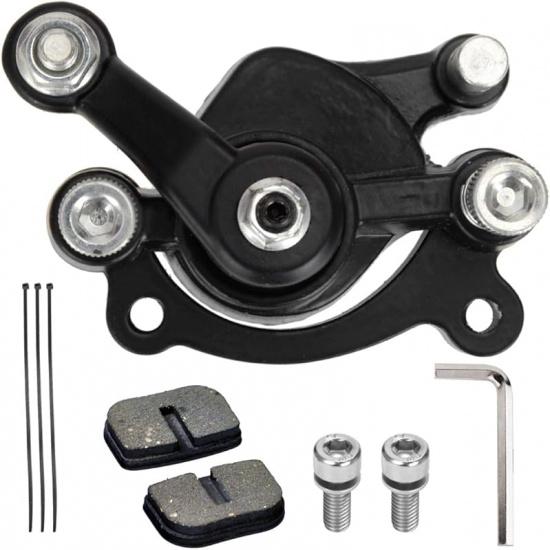 FVRITO Rear Brake Caliper With Brake Pads Compatible With Mini Bike Coleman CT100U Monster Moto MMB-80 MM-B105 Motovox MBX10 MBX11 80Cc 97Cc 100Cc