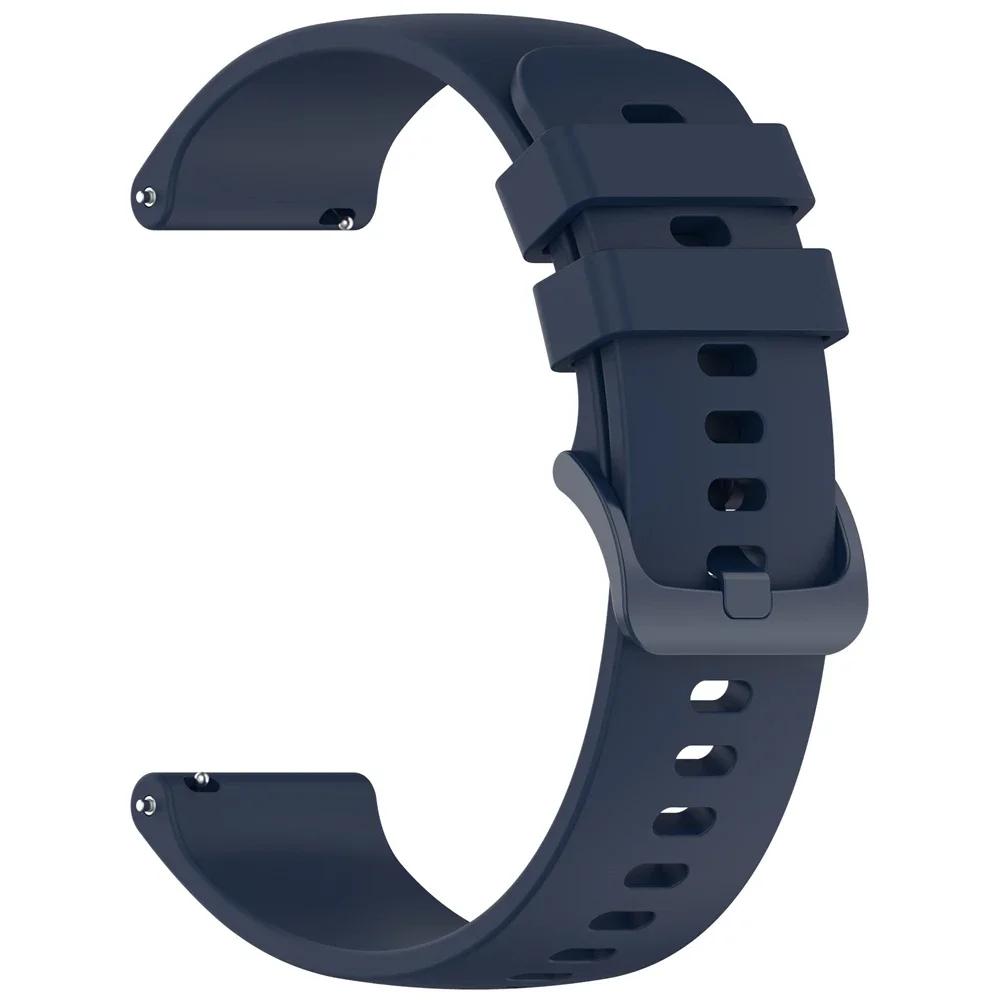 20 22mm Universal Silicone Strap For Garmin Venu 3 Band Forerunner 265 255 Music Vivoactive 4 For Garmin Venu Sq 2 Plus Bracelet