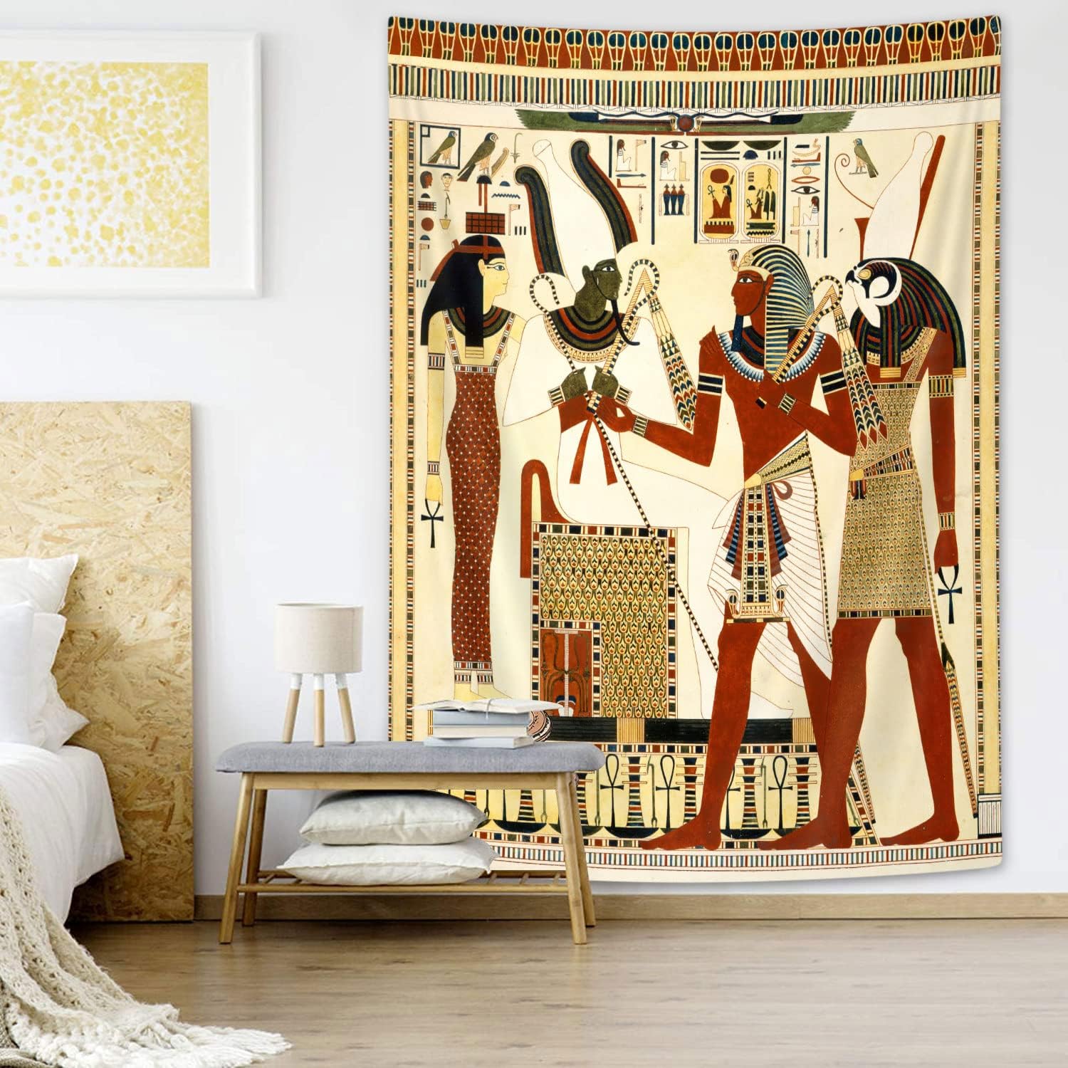 Heimsug tapestry, Egyptian ancient civilization 75x100