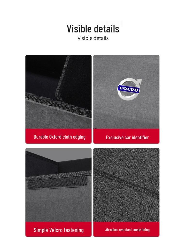 Volvo XC90/XC60/S90/S60 Kofferraum-Organizer-Box