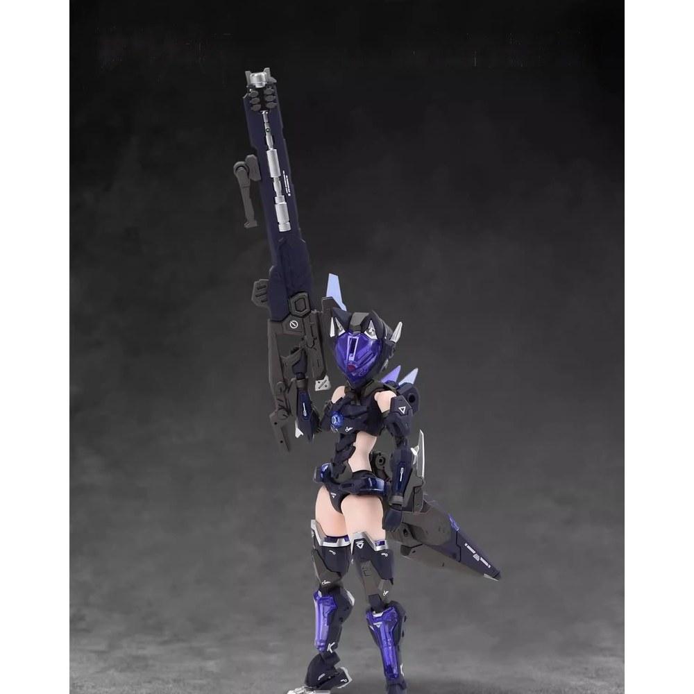 Syxlcygj 1/12 Nuke Matrix Cyber Forest Sniper Fox Hunting Vivian Moving Joint Model Kit
