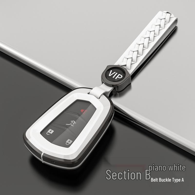 TPU Full-Cover Key Fob Shell for Cadillac XT5, CT5, XT4, XT6, XTS, ATSL