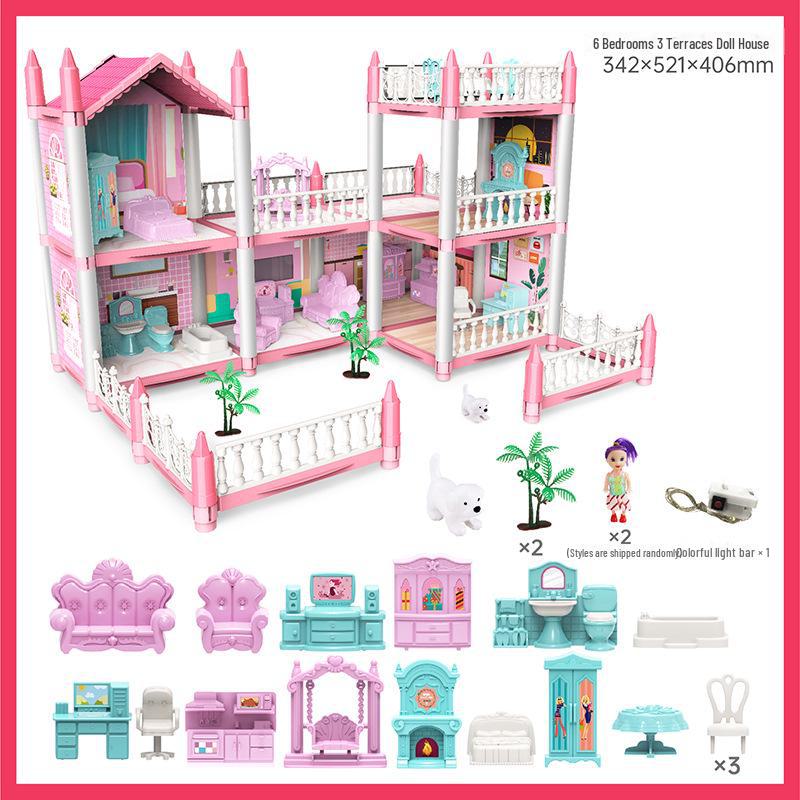 

Детский набор игрушек «Замок принцессы»