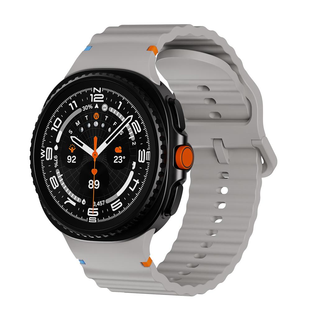 Silicone Band for Samsung Galaxy Watch 8 40mm 44mm Strap Accessories Smartwatch Rubber Bracelet for Samsung Galaxy Watch 8 Classic Strap